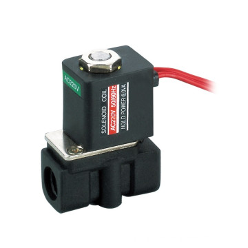 2P series 2p025-08 2/2way valve solenoid with engineering plastic body magnetic valve